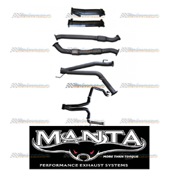 TOYOTA LANDCRUISER 200 SERIES 4.5LT V8 TWIN/DUAL 3" EACH SIDE MANTA EXHAUST