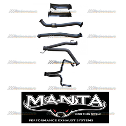 TOYOTA LANDCRUISER 200 SERIES 4.5LT V8 TWIN/DUAL 3" EACH SIDE MANTA EXHAUST