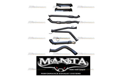 TOYOTA LANDCRUISER 200 SERIES 4.5LT V8 DUAL 3" INTO 4" MANTA EXHAUST