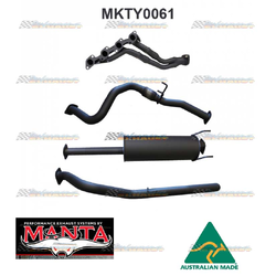 TOYOTA HILUX LN147 LN167 LN172 3.0LT 1997-2005 2.5" MANTA EXHAUST & EXTRACTORS