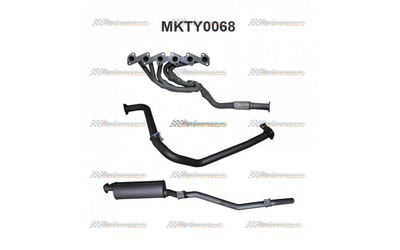 TOYOTA LANDCRUISER HZJ75/78 SERIES UTE & TROOPY MANTA EXHAUST & EXTRACTORS  