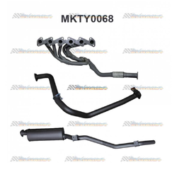 TOYOTA LANDCRUISER HZJ75/78 SERIES UTE & TROOPY MANTA EXHAUST & EXTRACTORS  