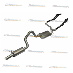 TOYOTA LANDCRUISER 100 SERIES 4.7LT V8 3" MANTA EXHAUST AND EXTRACTORS