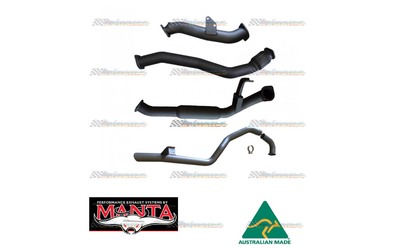 3" Turbo Back Exhaust - Toyota Landcruiser HZJ105 4.2L Diesel with DTS Turbo
