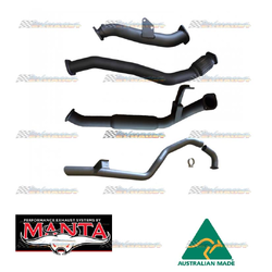 3" Turbo Back Exhaust - Toyota Landcruiser HZJ105 4.2L Diesel with DTS Turbo
