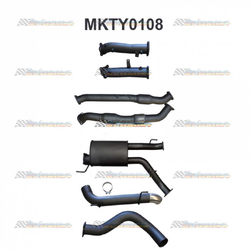 TOYOTA LANDCRUISER 200 SERIES 4.5LT V8 DUAL 3" INTO 4" MANTA EXHAUST
