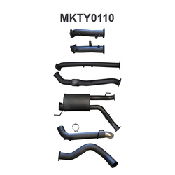 TOYOTA LANDCRUISER 200 SERIES 4.5L V8 DUAL 3" INTO 4" MANTA EXHAUST