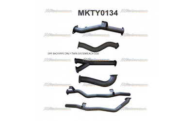 TOYOTA LANDCRUISER 70 SERIES 2016-ON SINGLE & DUAL CAB 4.5 V8 MANTA TWIN EXHAUST