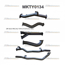 TOYOTA LANDCRUISER 70 SERIES 2016-ON SINGLE & DUAL CAB 4.5 V8 MANTA TWIN EXHAUST