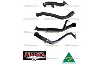 TOYOTA LANDCRUISER HDJ80 SERIES 3" MANTA TURBO BACK  EXHAUST
