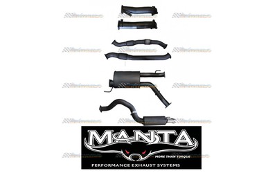 TOYOTA LANDCRUISER 200 SERIES 4.5LT V8 DUAL 3" INTO 4" MANTA EXHAUST