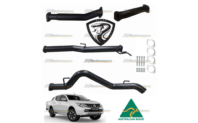 MITSUBISHI TRITON MQ 2.4TD DPF BACK 3" VIPER PERFORMANCE EXHAUST