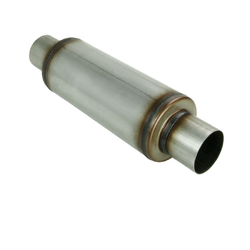 Universal Muffler 3" Centre/Centre - 12" Long x 5" ROUND - Megaflow