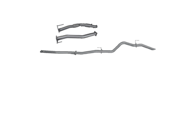 3" Turbo Back Exhaust  - Nissan Navara D23 NP300 2.3L YS23DDTT (2015 onward)