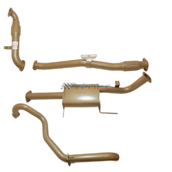 NISSAN PATROL GU WAGON 3.0LT TD 3" KING BROWN STAINLESS EXHAUST WITH CAT   