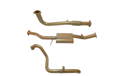 NISSAN PATROL GU UTE 4.2LT TD 2000-ON 3" KING BROWN STAINLESS EXHAUST  