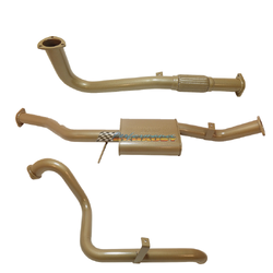 NISSAN PATROL GU UTE 4.2LT TD 2000-ON 3" KING BROWN STAINLESS EXHAUST  