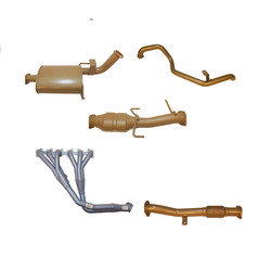 NISSAN PATROL GQ 4.2 EFI PACEMAKER EXTRACTORS AND KING BROWN 2.5" EXHAUST SYSTEM