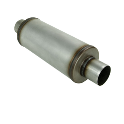 Universal Muffler 3.5" Centre/Centre - 14" Long x 6" ROUND - Megaflow