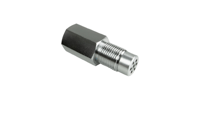 Oxygen Sensor O2 Adapter with Cat Converter - Check Engine Light Fix - Straight 