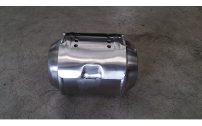 3" OUTLAW BULLET CAT CONVERTER STAINLESS 100 CELL HIGH HI-FLOW