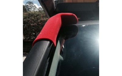 PRE-CLEANER Ram Head Cover - TJM Over Windscreen Style - Drivers Side