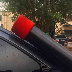 PRE-CLEANER Ram Head Cover - Custom 5" Round Snorkel (127mm OD)