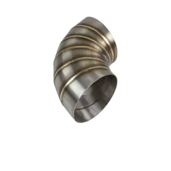 Pie Cut Bend ROUND - 3.5" x 90 Degree - 304 Stainless
