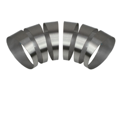 Pie Cut Bend ROUND - 4" x 90 Degree - 304 Stainless