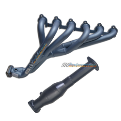Ford Falcon EA EB ED EF EL AU 6cyl - PACEMAKER Extractors & VIPER High Flow Cat