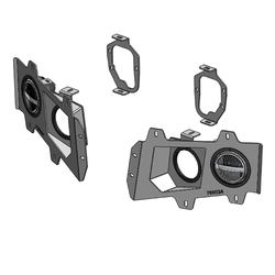 LIGHT FRAME 70mm - Mitsubishi Triton MV Ute (12/2023 onward)