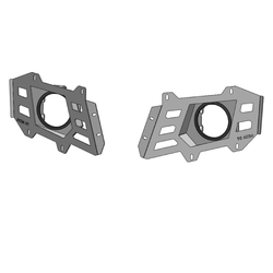 LIGHT FRAME 90mm - Mitsubishi Triton MV Ute (12/2023 onward)