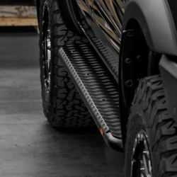 SIDE STEPS - Ford Ranger PX1/2/3 D/Cab Ute (10/2011-2022) - Side Rail Compatible