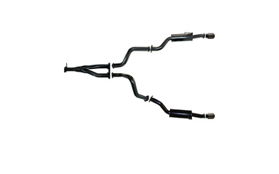 CAT BACK EXHAUST Twin 3" - RAM 1500 (DT) 5.7L V8 Ute - 2021 onward