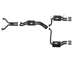 FORD FALCON FG/FG-X SEDAN 5LT SUPERCHARGED PACEMAKER 2.5" QUAD STAINLESS EXHAUST