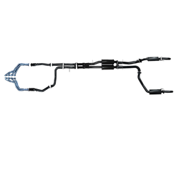 Extractors & Twin 3" Exhaust - Chevrolet Silverado 1500 4th Gen 6.2L (2019-25)