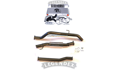 NISSAN NAVARA NP300 D23 2.3LT TD 3" STAINLESS LEGENDEX EXHAUST & INTERCOOLER B