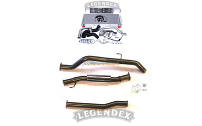 NISSAN NAVARA NP300 D23 2.3LT TD 3" STAINLESS LEGENDEX EXHAUST & INTERCOOLER P
