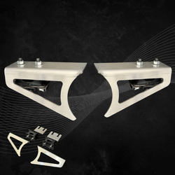 Hanger Bracket - Weld On Fixed Mount Style - Sizes 2.5" to 4"