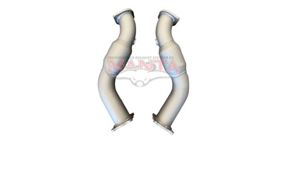3" High Flow Cats - Ford Mustang FM S550 V8 5.0L
