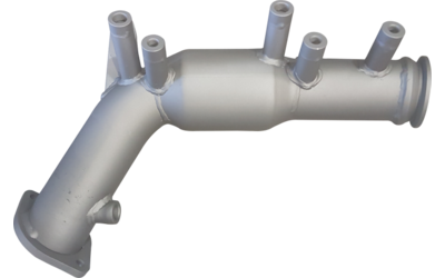 Replacement DPF Pipe with Cat - Toyota Hilux GUN126 2.8L TD