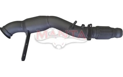 Replacement DPF Pipe with Cat - Volkswagen Amarok 2.0L Bi-Turbo (6/2012 on)
