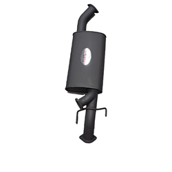 3" Centre Resonator - Nissan Patrol Y62 Warrior 5.6L V8 with Side Exit