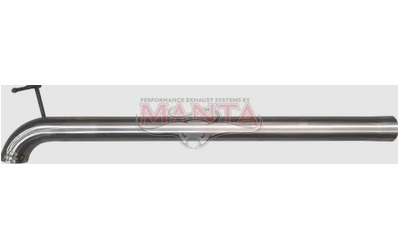3" Muffler Delete Pipe - Ford Ranger Next Gen T6.2 & Amarok TDI6000 V6 3.0L TD