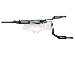 Chevrolet Silverado 1500 6.2L - Twin 3" Cat Back Exhaust