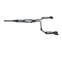 Chevrolet Silverado 1500 6.2L - Twin 3" Cat Back Exhaust