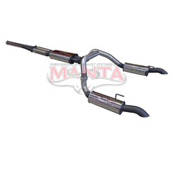 Twin 3" Cat Back Exhaust - Chevrolet Silverado 1500 ZR2 6.2L (2022-25)