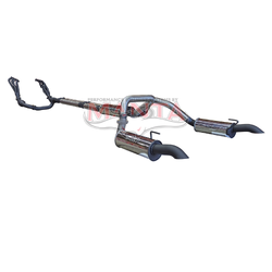 Extractors & Twin 3" Exhaust - Chevrolet Silverado 1500 ZR2 6.2L (2022-25)