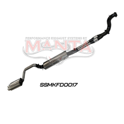 Twin 2.5" Cat Back Exhaust - Ford Territory SX SY 6cyl 4.0L Turbo (2004-2011)