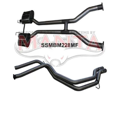 Twin 2.5" Cat Back Exhaust - Ford Falcon AU 5.0L V8 Sedan - IRS Model